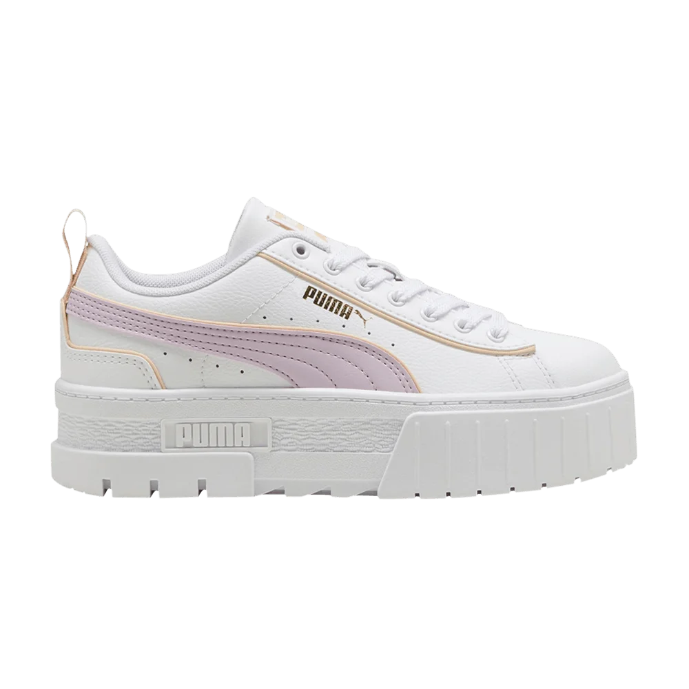 Кроссовки Puma Mayze Leather Big Kid 'Piping'