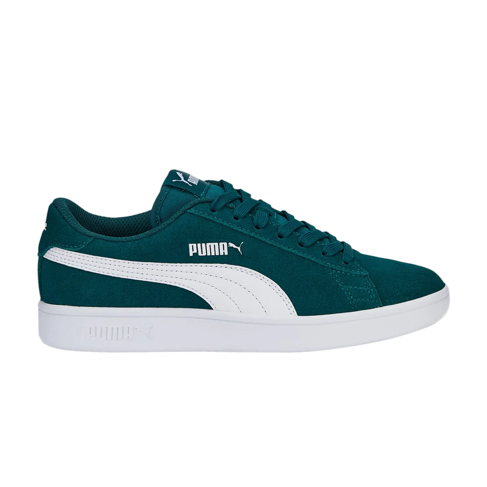 Кроссовки Puma Smash V2 Suede Jr 'Varsity Green'