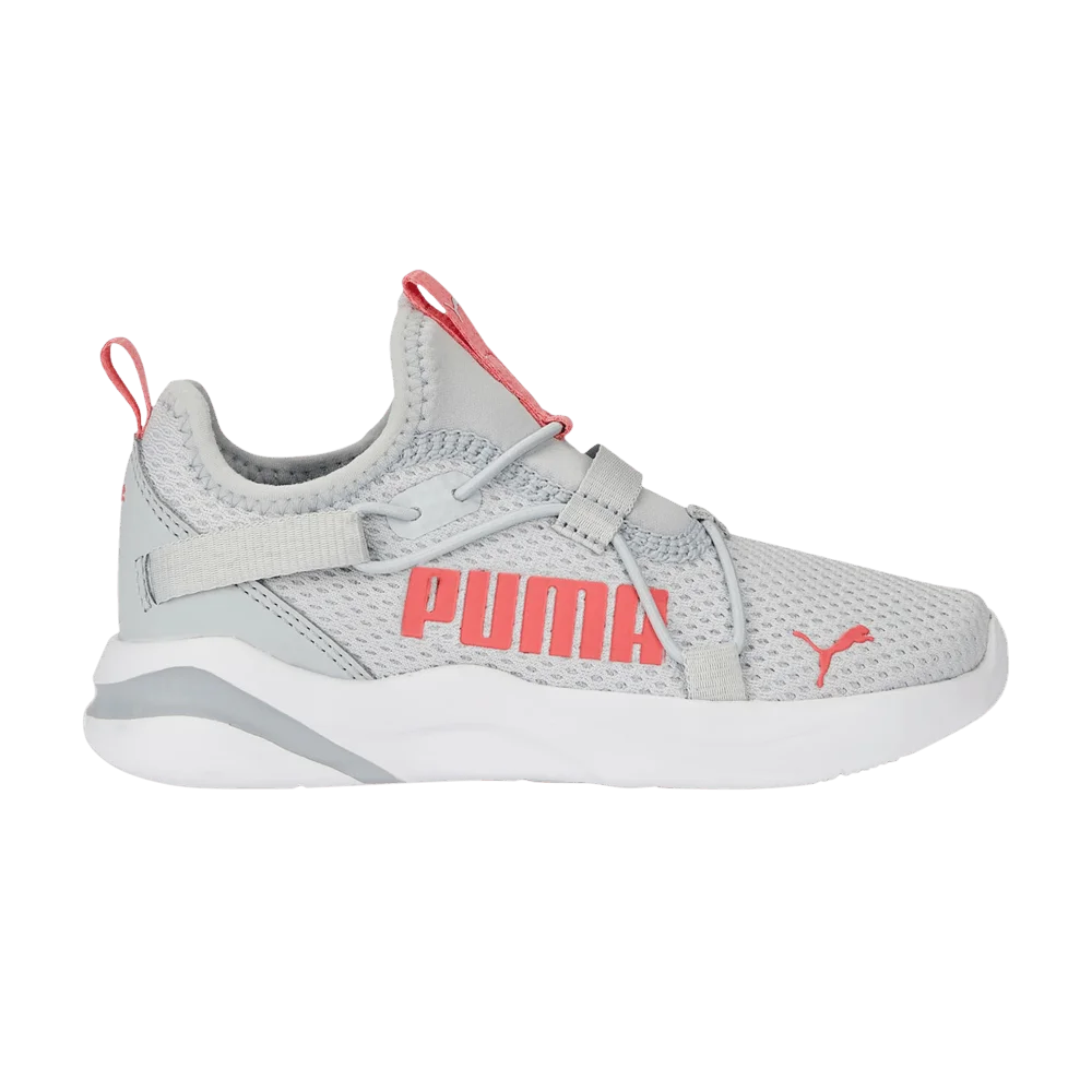 Кроссовки Puma SoftRide Rift Pop Little Kid 'Platinum Grey Loveable'