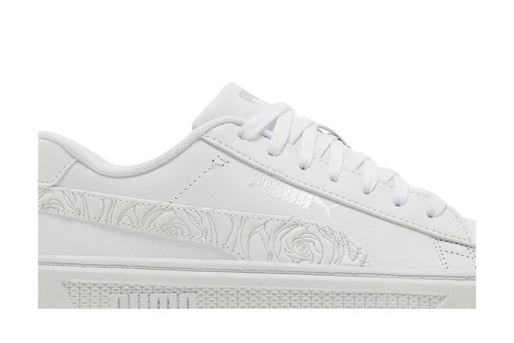 Кроссовки Puma Wmns Smash Platform v3 'White Silver Rose'