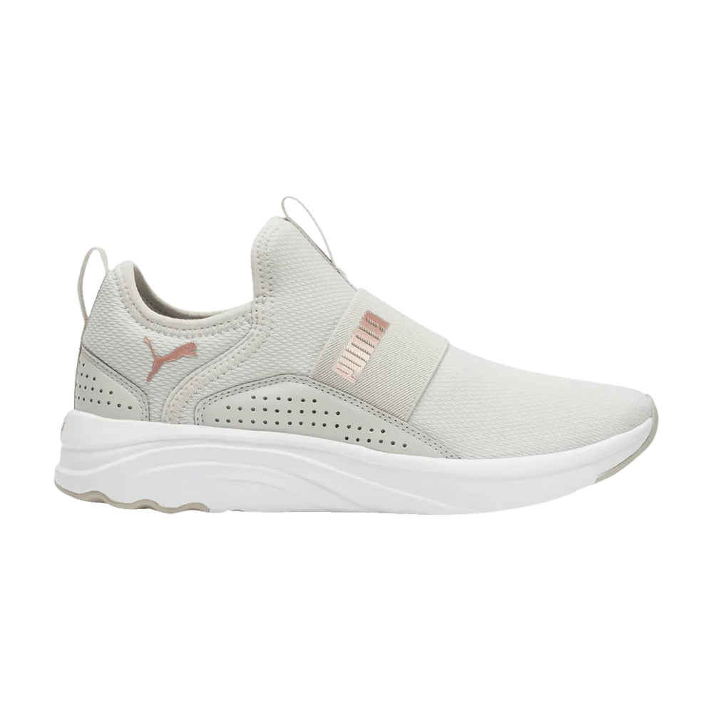 Кроссовки Puma Wmns Softride Sophia Slip-on 'Grey Rose Gold'