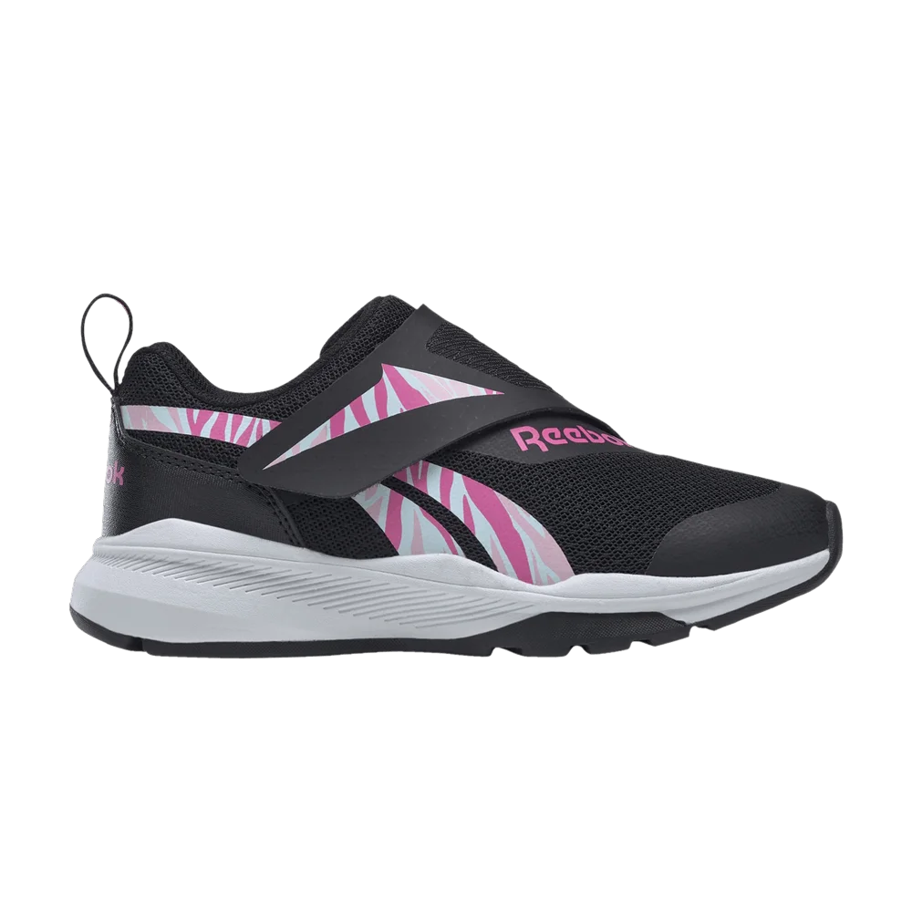 Кроссовки Reebok Equal Fit Little Kid 'Black Atomic Pink Zebra'