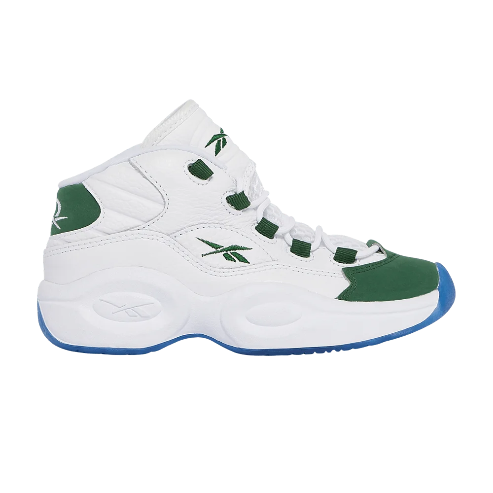 Кроссовки Reebok Question Mid Little Kid 'NCAA Pack - Michigan State' 2023
