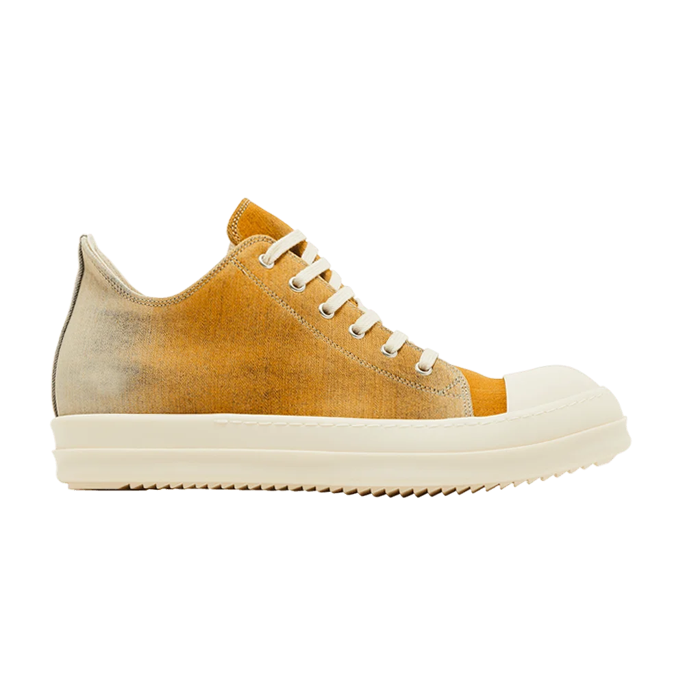 Кроссовки Rick Owens DRKSHDW Lido Denim Low 'Sky Orange Degrade'