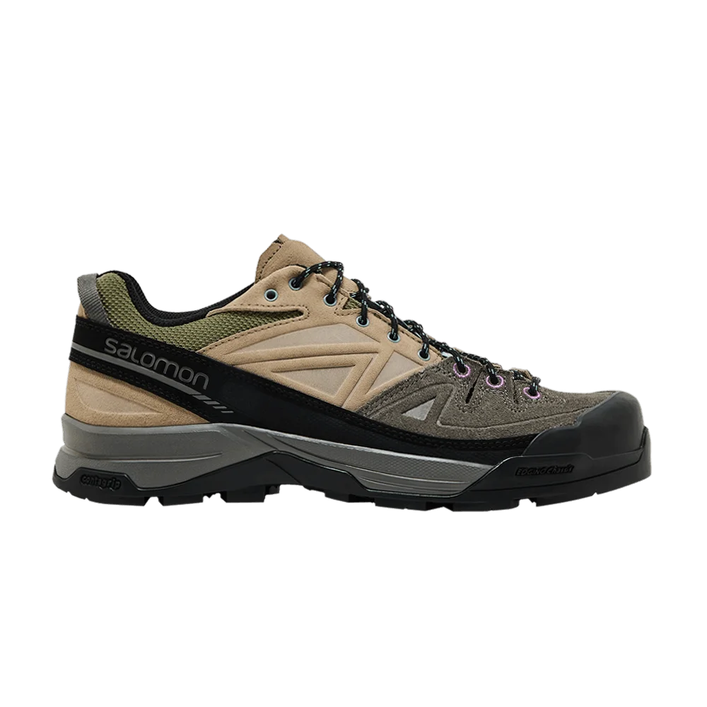 Кроссовки Salomon X-ALP Leather 'Pewter Vintage Khaki'