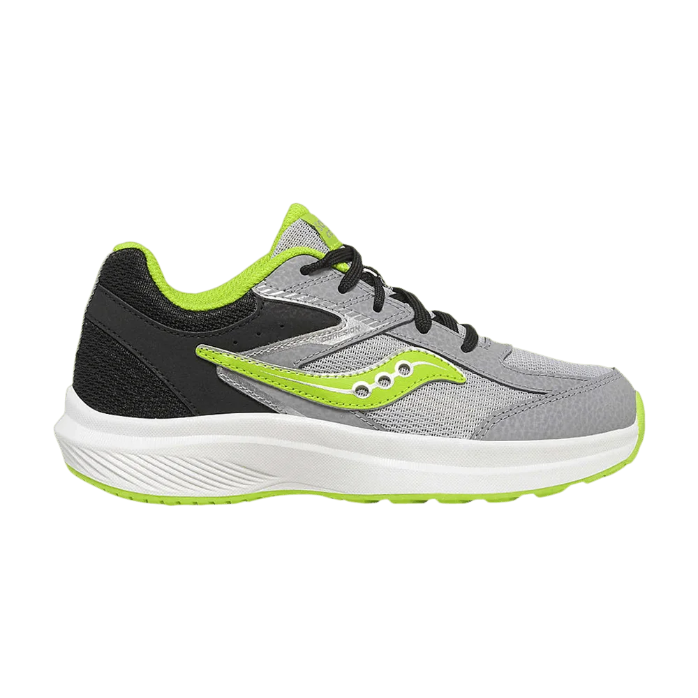 Кроссовки Saucony Cohesion KDZ Big Kid 'Black Grey Green'