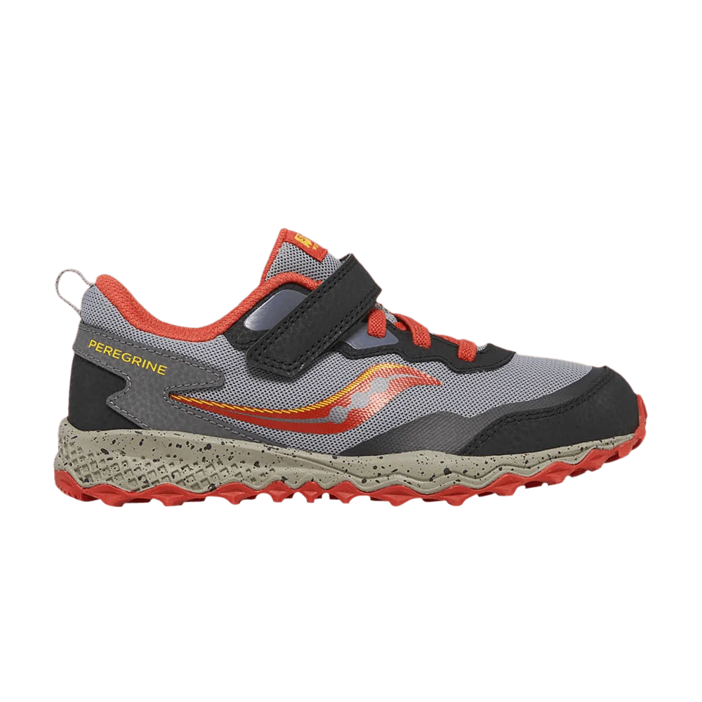 Кроссовки Saucony Peregrine KDZ A/C Big Kid 'Grey Red'