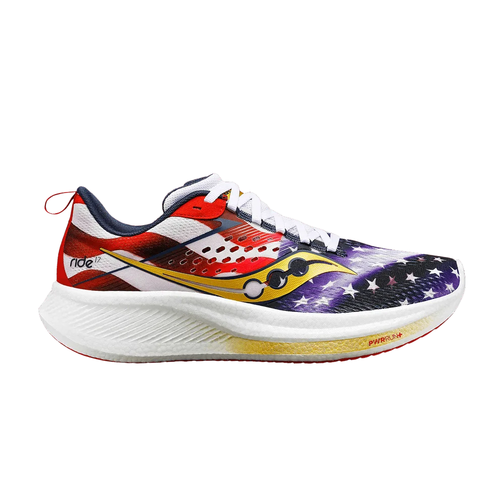 Кроссовки Saucony Ride 17 'Stars & Stripes'