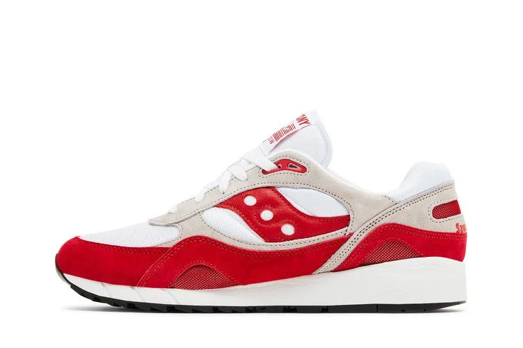 Кроссовки Saucony Shadow 6000 'White Red'