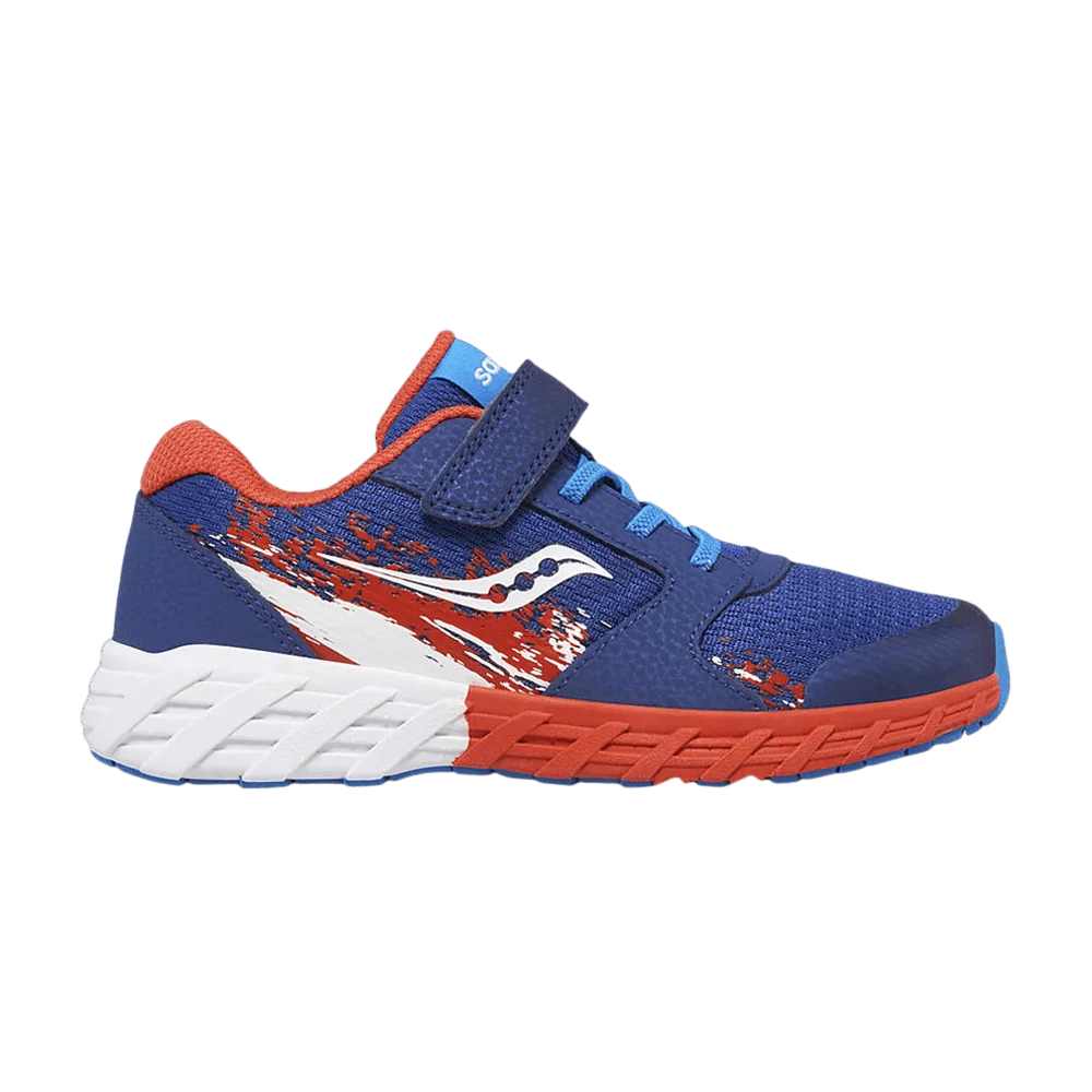 Кроссовки Saucony Wind 2.0 A/C Big Kid 'Navy Red'