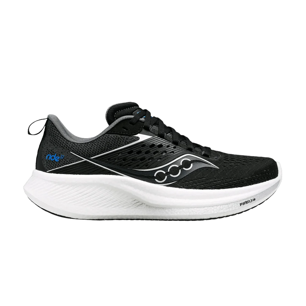 Кроссовки Saucony Wmns Ride 17 'Black White'