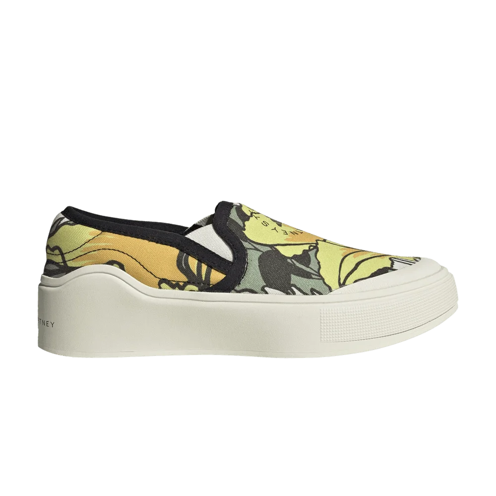 Кроссовки Stella McCartney x adidas Wmns Court Slip-On 'Floral'