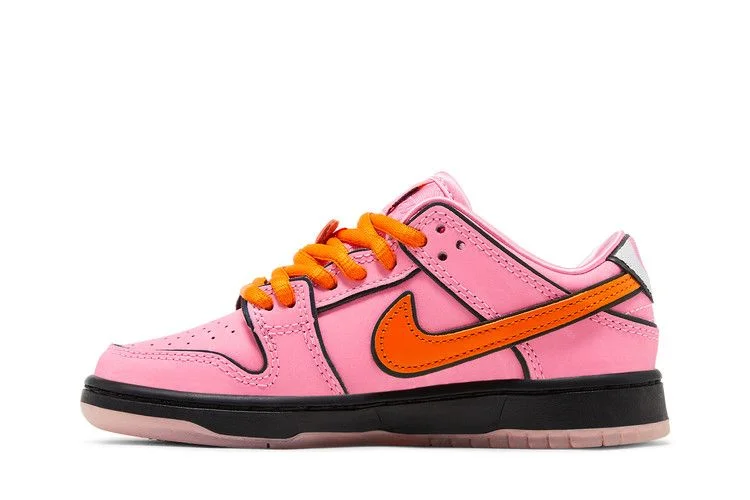 Кроссовки The Powerpuff Girls x Nike Dunk Low Pro SB QS PS 'Blossom'