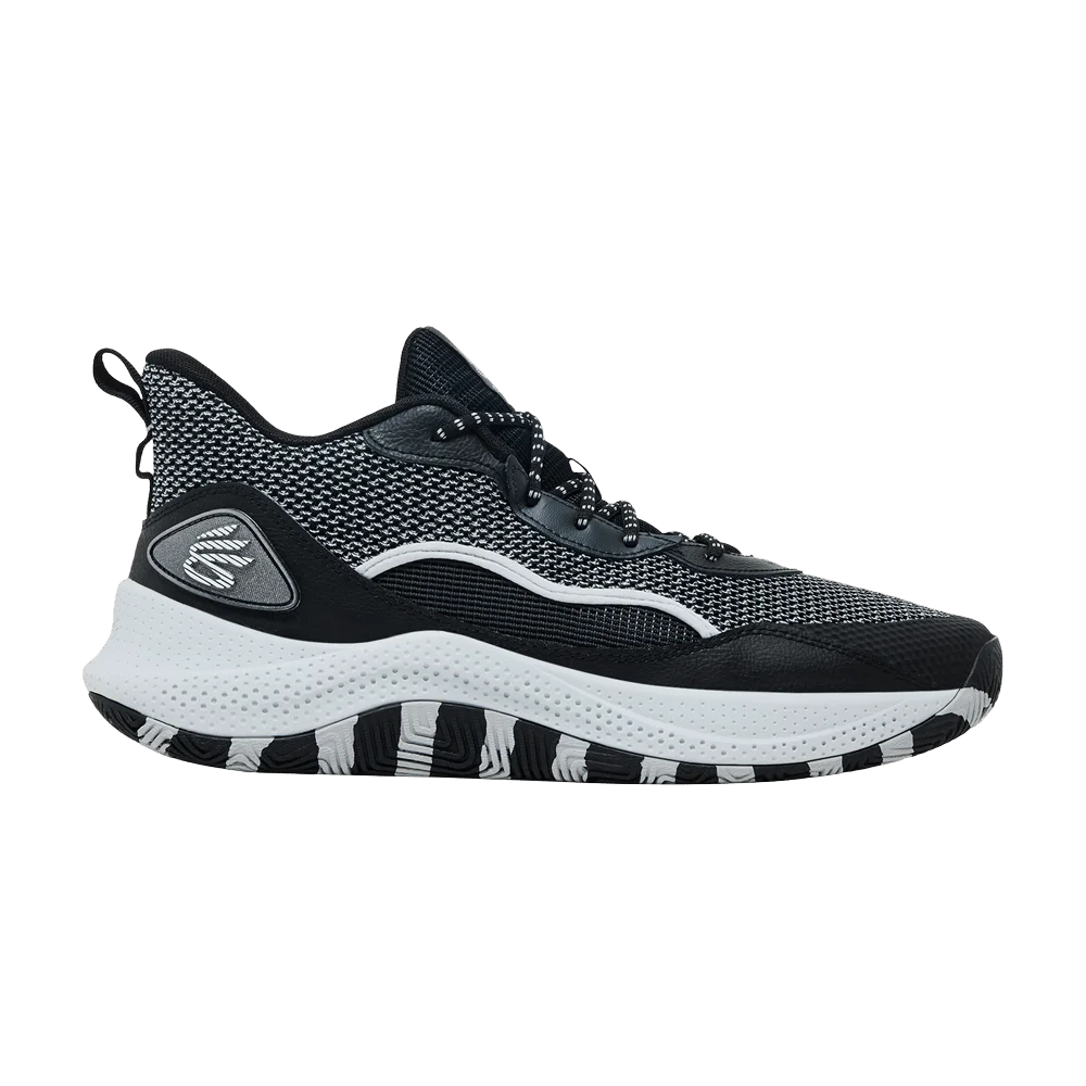 Кроссовки Under Armour Curry 3Zer0 24 'Black Halo Grey'