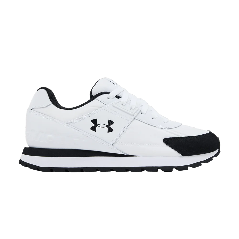 Кроссовки Under Armour Essential Runner 'White Black'