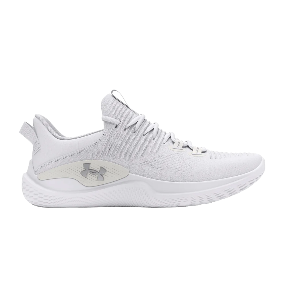 Кроссовки Under Armour Flow Dynamic IntelliKnit 'White Metallic Silver'