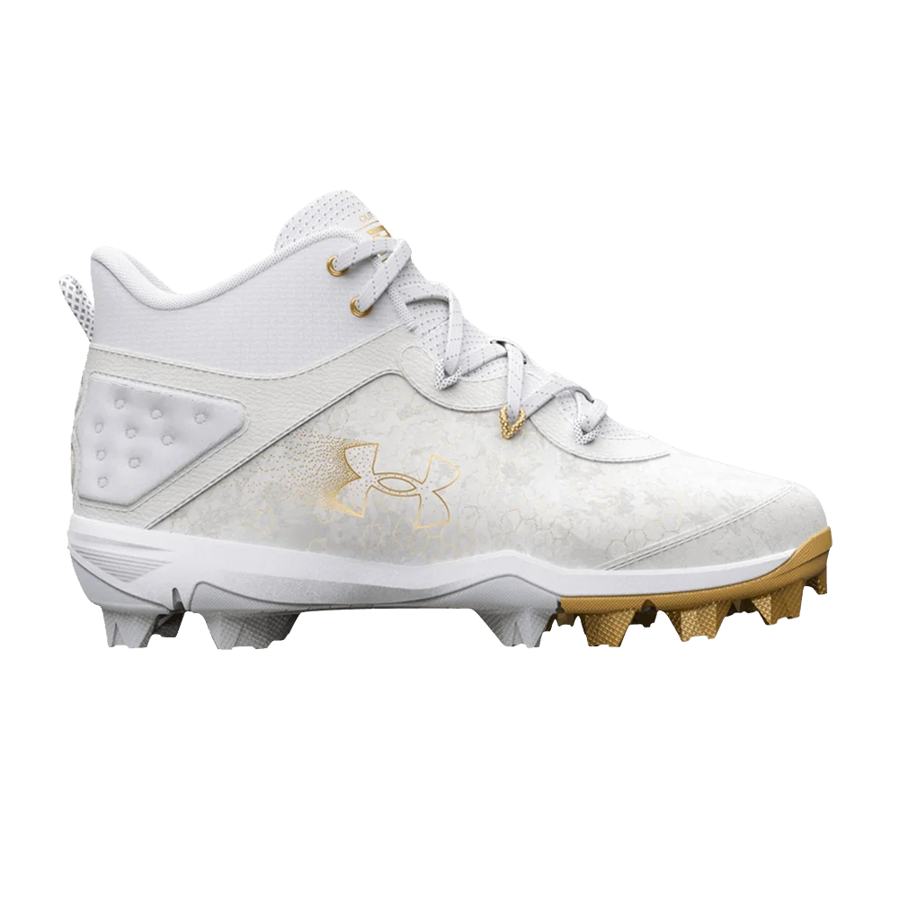 Кроссовки Under Armour Harper 8 Mid RM Jr 'White Gold'