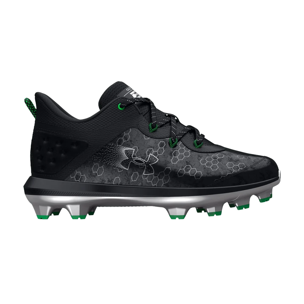 Кроссовки Under Armour Harper 8 TPU GS 'Black Green'