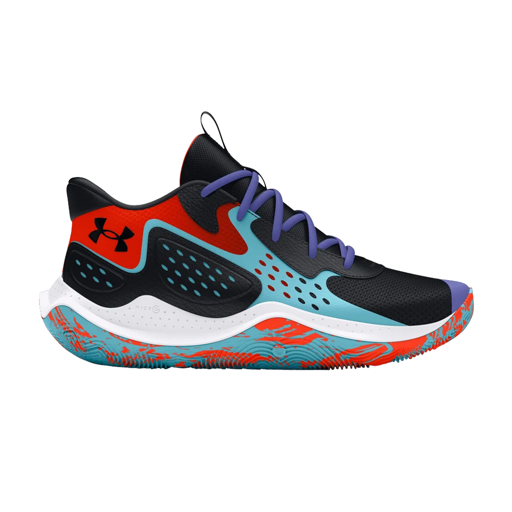 Кроссовки Under Armour Jet '23 'Black Sky Blue'