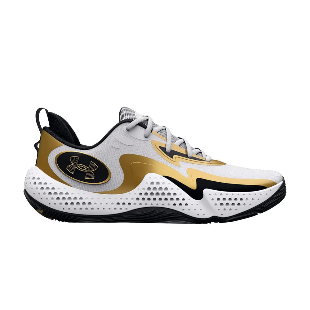 Кроссовки Under Armour Spawn 5 'White Black Gold'