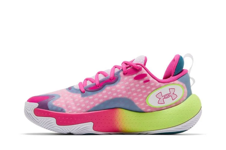 Кроссовки Under Armour Spawn 5 'White Lime Pink'