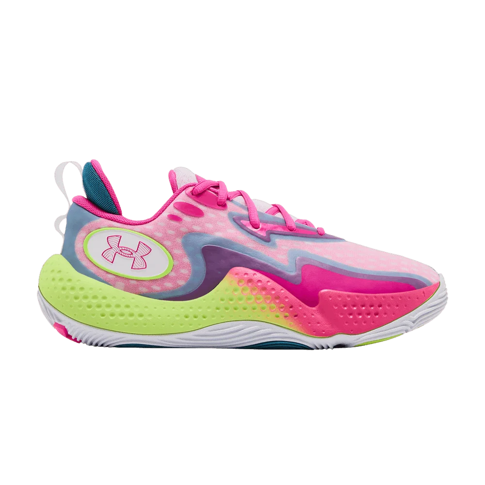 Кроссовки Under Armour Spawn 5 'White Lime Pink'