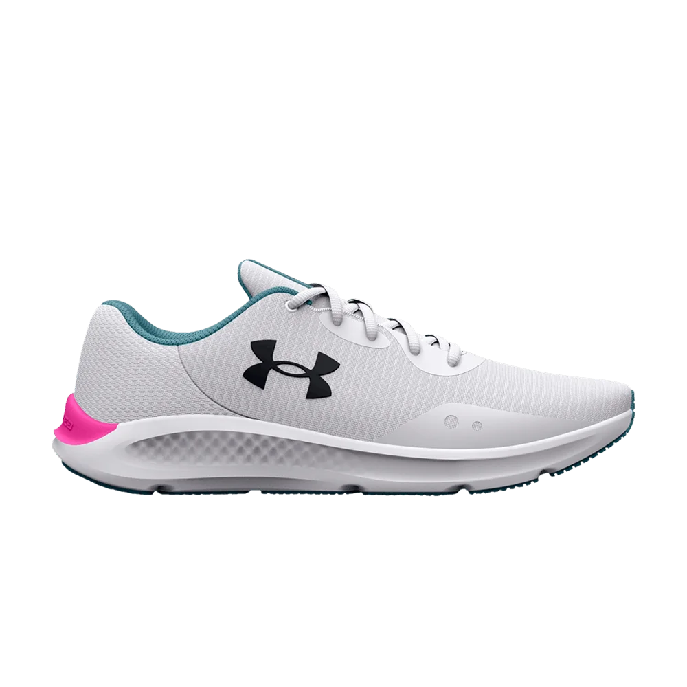 Кроссовки Under Armour Wmns Charged Pursuit 3 Tech 'White Pink Aqua'