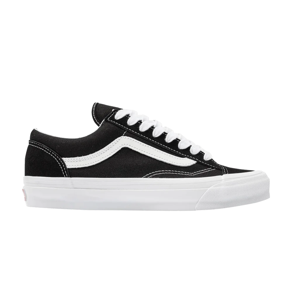Кроссовки Vans OG Style 36 LX 'Black White'