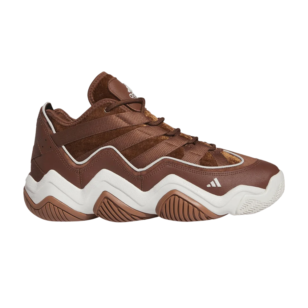 Кроссовки adidas Top Ten 2010 'Velour Tracksuit - Brown'