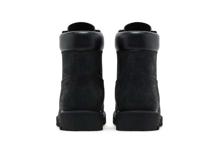 Louis Vuitton x Timberland 6 Inch Ankle Boot 'Embossed Monogram - Black'