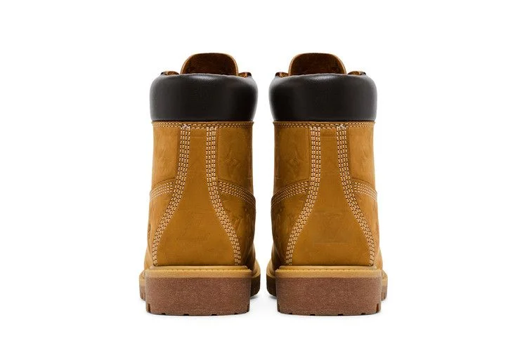 Louis Vuitton x Timberland 6 Inch Ankle Boot 'Embossed Monogram - Wheat'