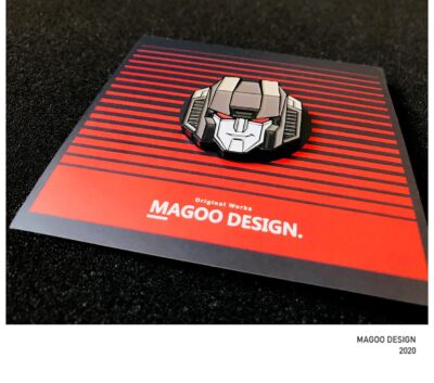 Magoo Design Transformers Gray Pin