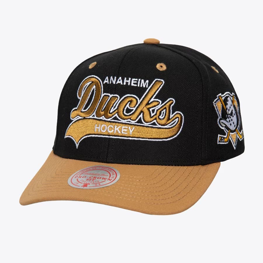 bejsbolka-mitchell-ness-black-anaheim-ducks-tailsweep-2-0-pro-snapback-hat