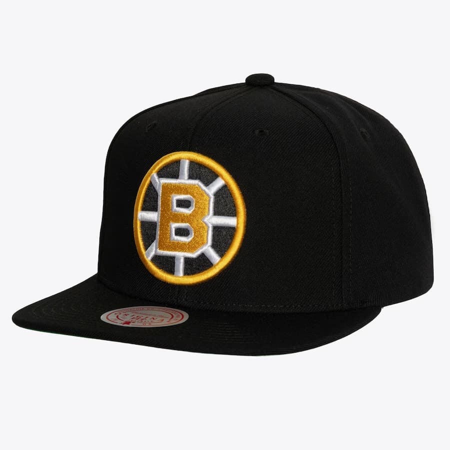 bejsbolka-mitchell-ness-black-boston-bruins-alternate-flip-snapback-hat