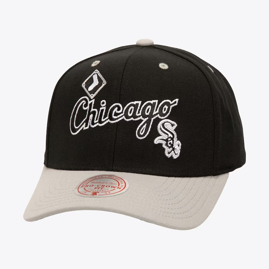 bejsbolka-mitchell-ness-black-chicago-white-sox-all-in-2-0-pro-crown-snapback-hat