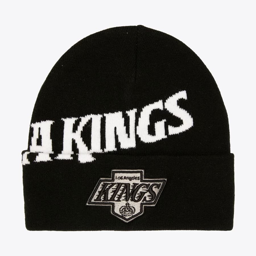 shapka-mitchell-ness-black-los-angeles-kings-cricket-vintage-cuffed-knit-hat