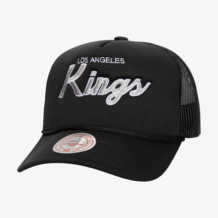 bejsbolka-mitchell-ness-black-los-angeles-kings-vintage-script-trucker-adjustable-hat