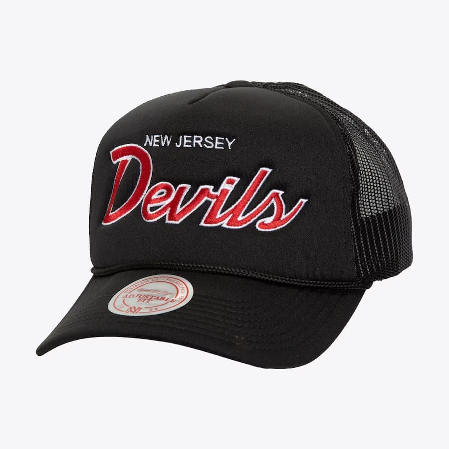 bejsbolka-mitchell-ness-black-new-jersey-devils-script-trucker-adjustable-hat