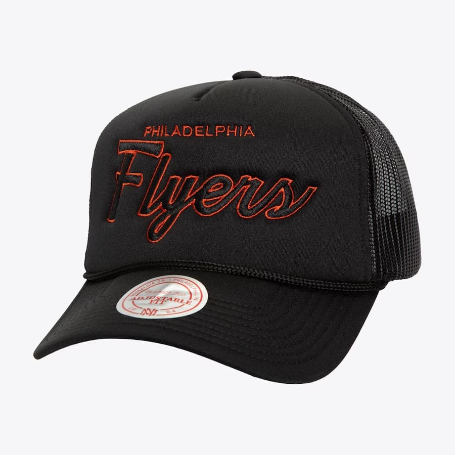 bejsbolka-mitchell-ness-black-philadelphia-flyers-script-trucker-adjustable-hat