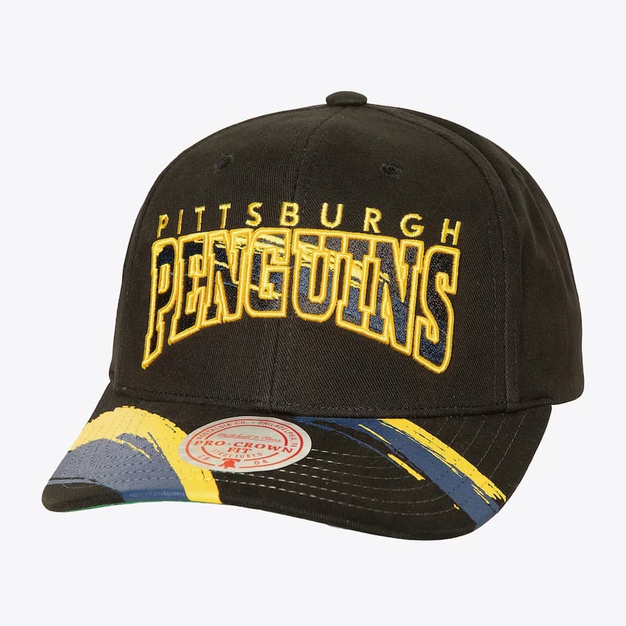 bejsbolka-mitchell-ness-black-pittsburgh-penguins-brushed-past-ya-pro-snapback-hat