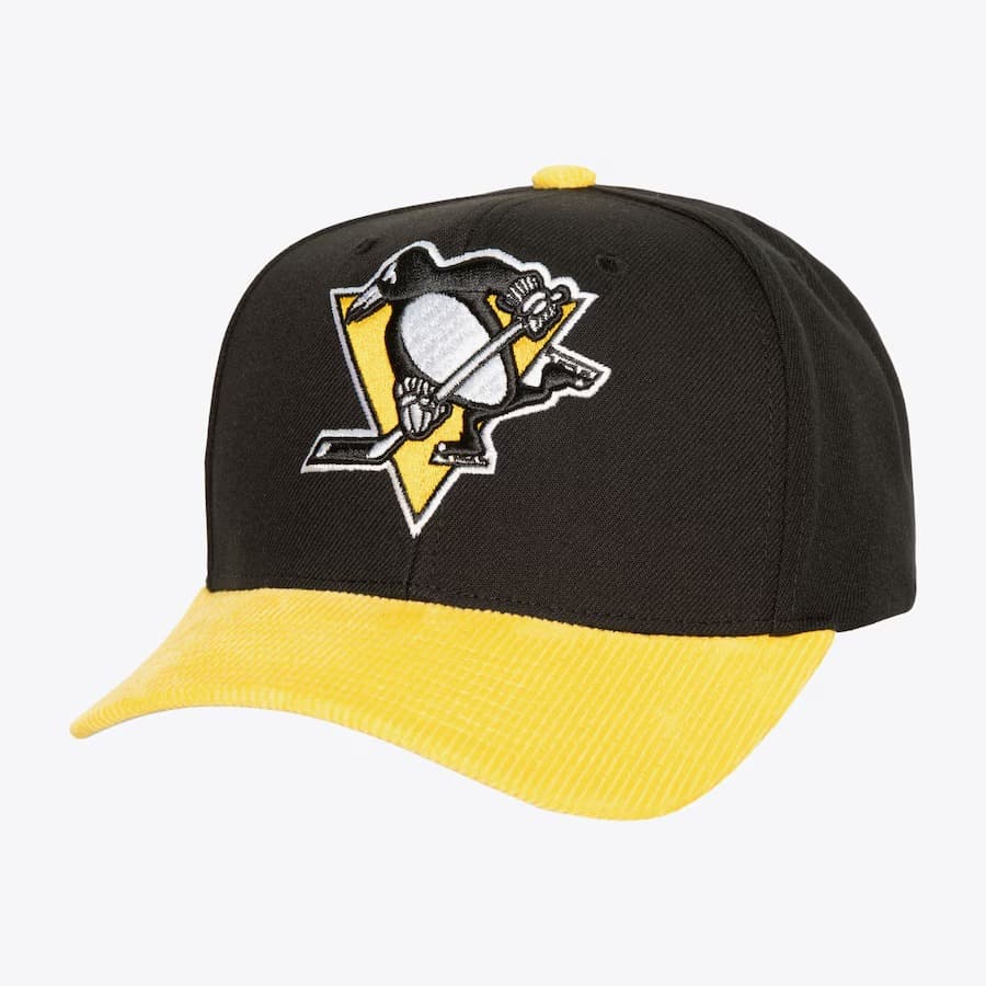 bejsbolka-mitchell-ness-black-pittsburgh-penguins-cord-pro-snapback-hat