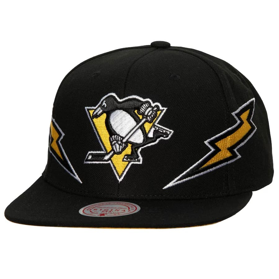 bejsbolka-mitchell-ness-black-pittsburgh-penguins-vintage-double-trouble-snapback-hat