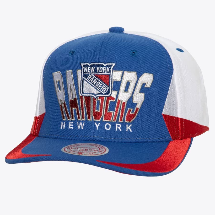 bejsbolka-mitchell-ness-blue-new-york-rangers-retrodome-pro-snapback-hat