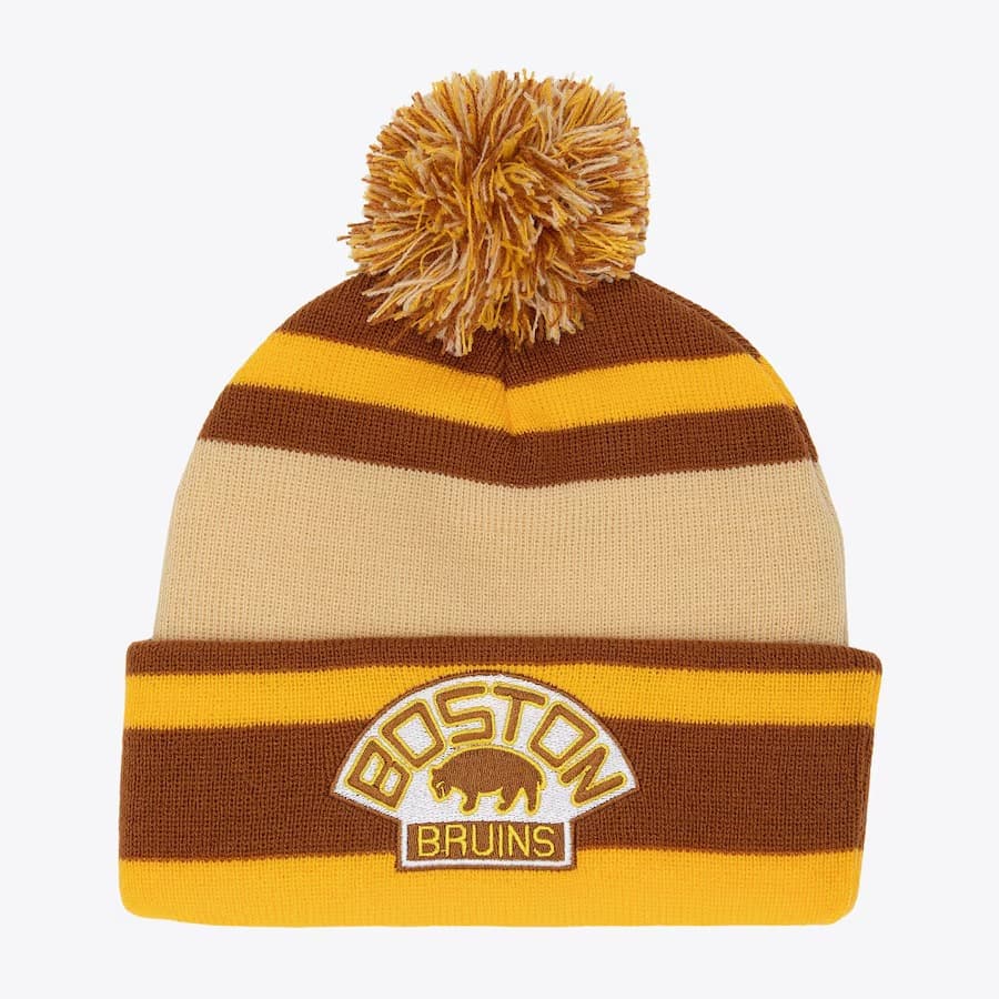 shapka-mitchell-ness-brown-boston-bruins-1930-cuffed-knit-hat-with-pom