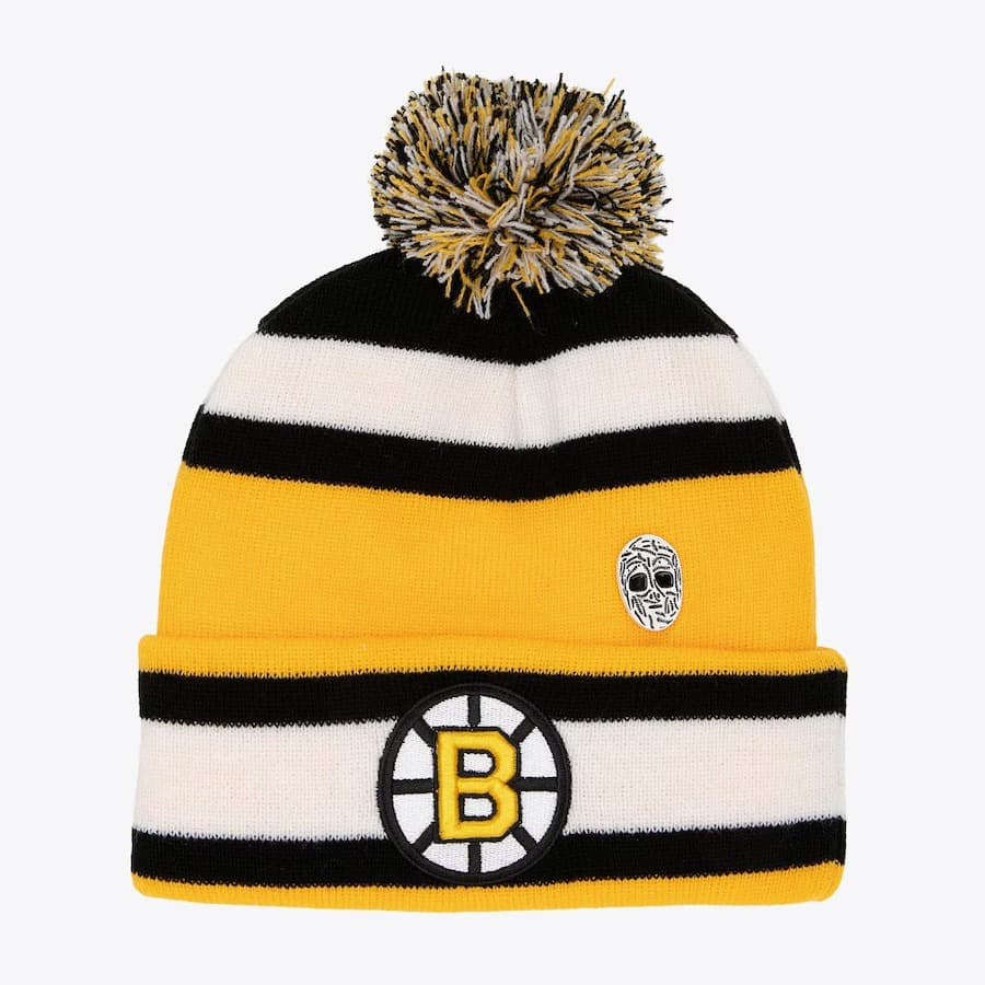 shapka-mitchell-ness-gold-boston-bruins-1970-cuffed-knit-hat-with-pom