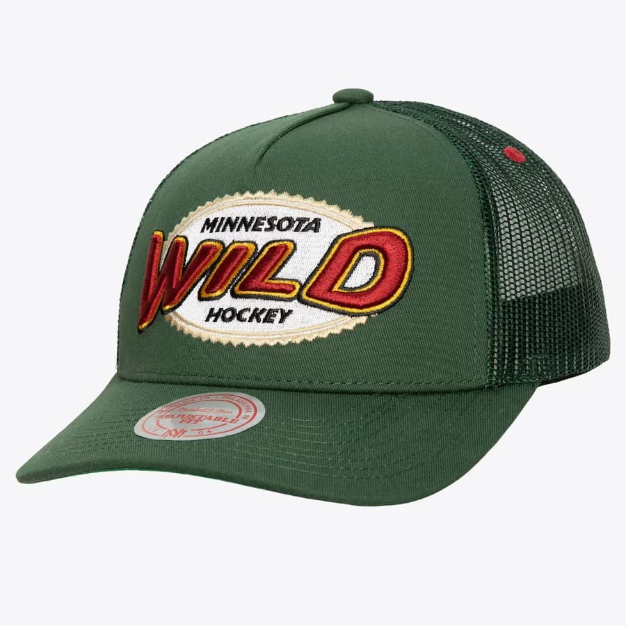 bejsbolka-mitchell-ness-green-minnesota-wild-team-seal-trucker-adjustable-hat