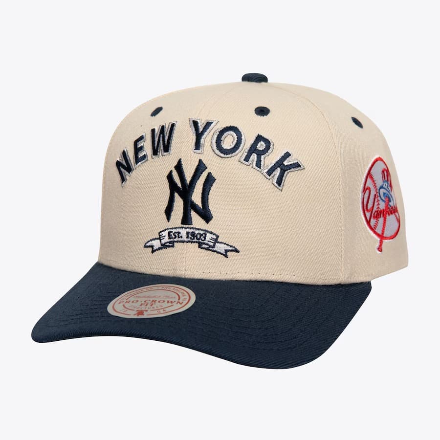 bejsbolka-mitchell-ness-oatmeal-new-york-yankees-legacy-defined-pro-crown-snapback-hat