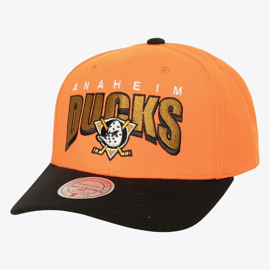 bejsbolka-mitchell-ness-orange-anaheim-ducks-boom-text-pro-snapback-hat