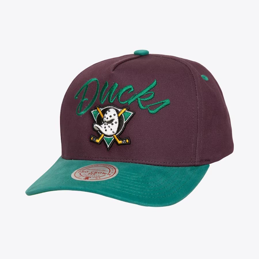 bejsbolka-mitchell-ness-purple-anaheim-ducks-vintage-hockey-script-arch-pro-crown-snapback-hat