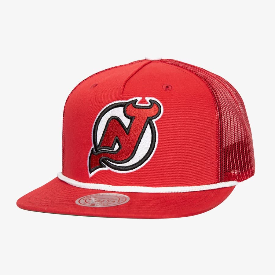 bejsbolka-mitchell-ness-red-new-jersey-devils-roper-trucker-adjustable-hat